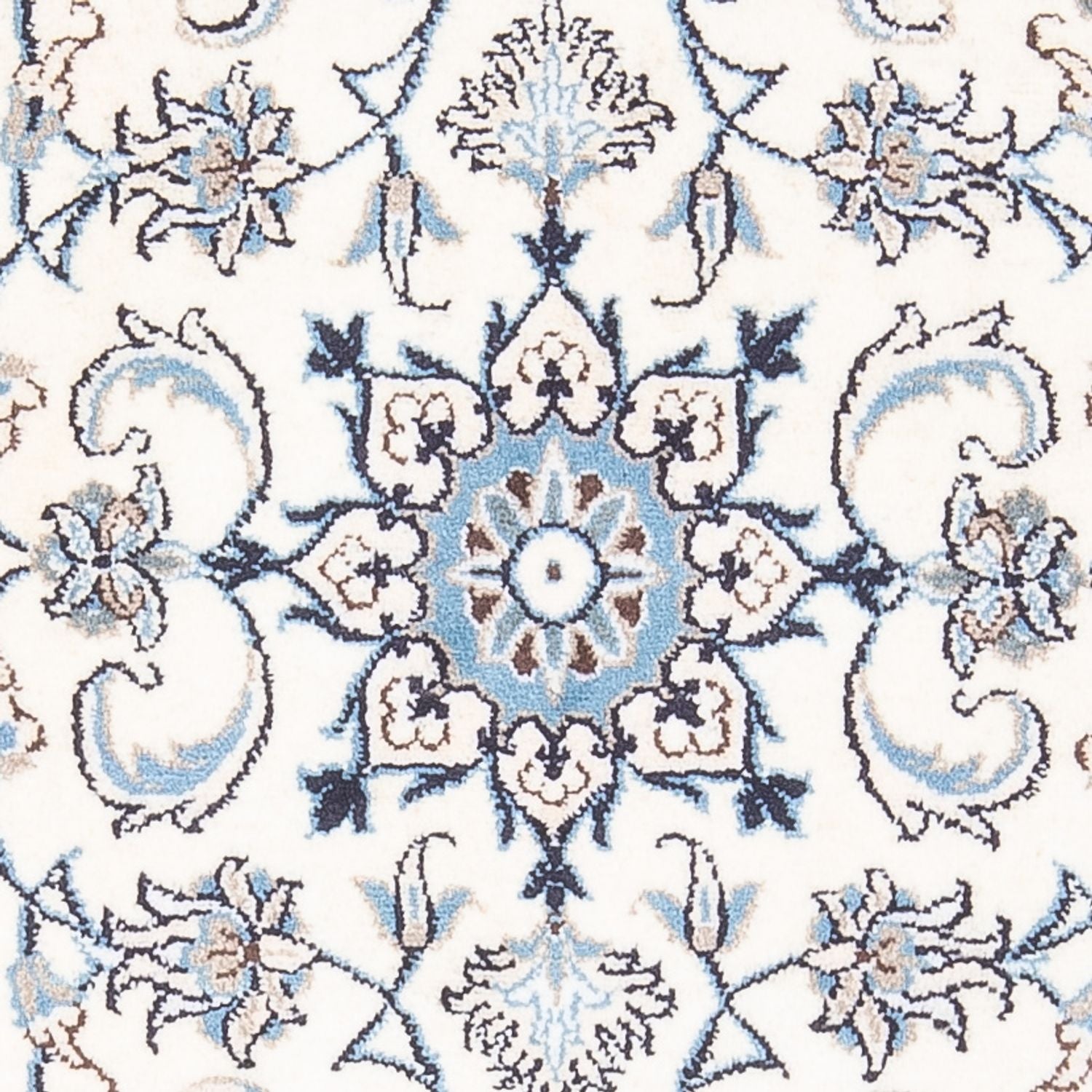 Perserteppich - Nain - 134 x 70 cm - creme