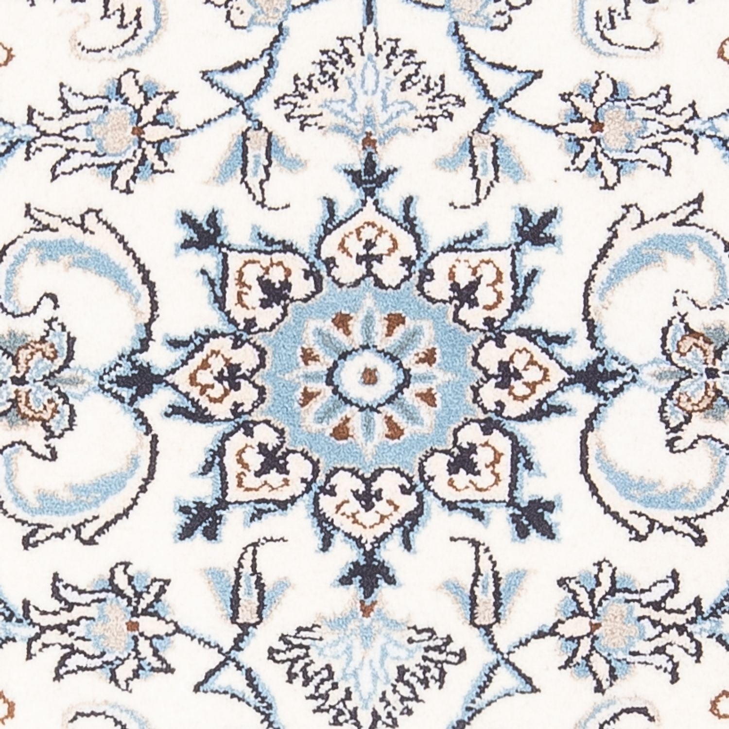 Perserteppich - Nain - 130 x 74 cm - creme