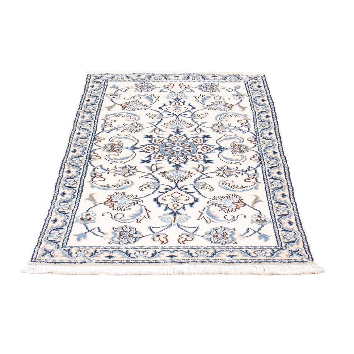 Perserteppich - Nain - 130 x 68 cm - creme