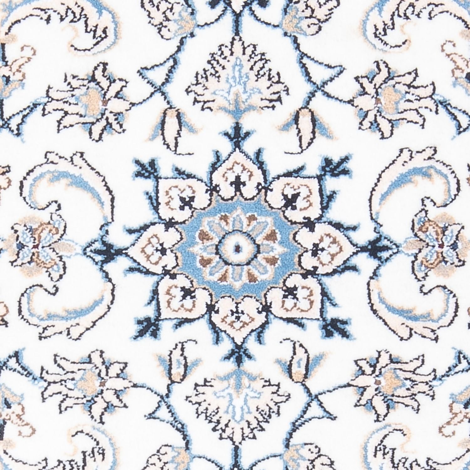 Perserteppich - Nain - 137 x 72 cm - creme