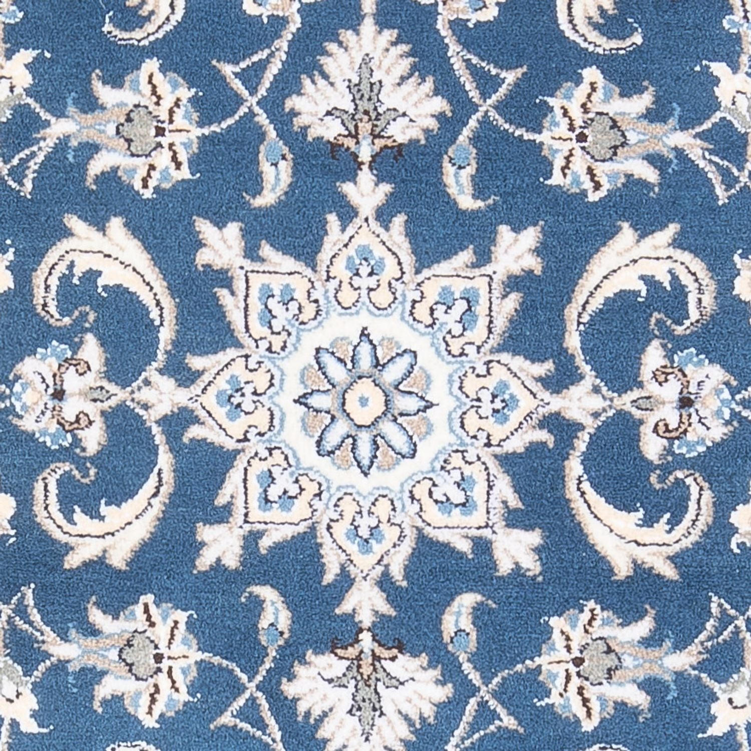 Perserteppich - Nain - 148 x 69 cm - blau