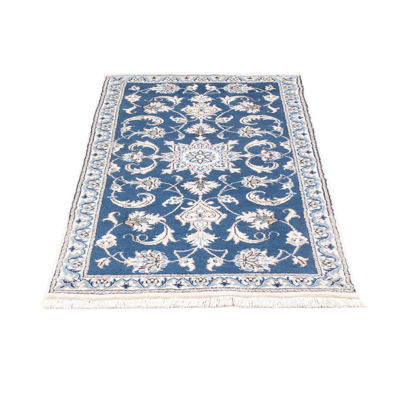 Perserteppich - Nain - 148 x 69 cm - blau