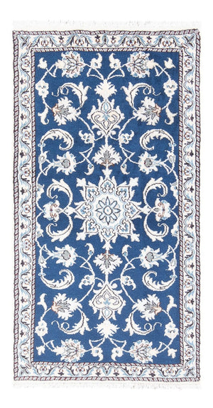 Perserteppich - Nain - 140 x 70 cm - blau