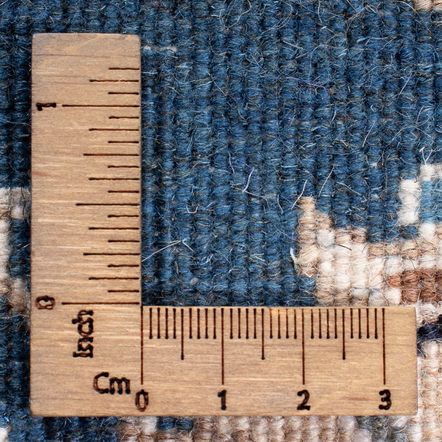 Perserteppich - Nain - 136 x 70 cm - blau