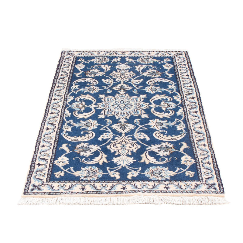 Perserteppich - Nain - 134 x 69 cm - blau