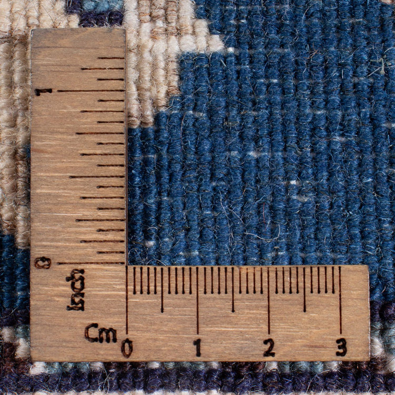 Perserteppich - Nain - 134 x 69 cm - blau