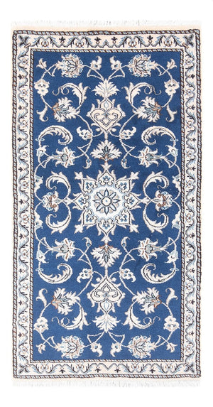 Perserteppich - Nain - 140 x 70 cm - blau