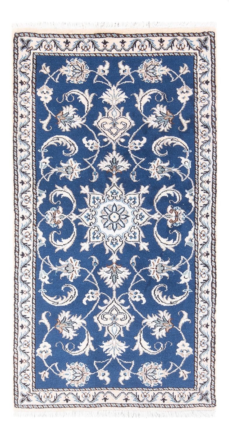 Perserteppich - Nain - 140 x 70 cm - blau