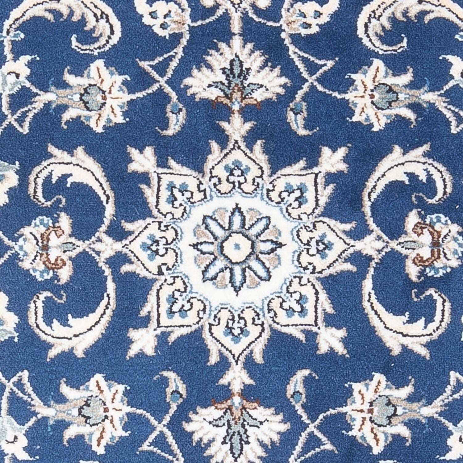 Perserteppich - Nain - 140 x 70 cm - blau