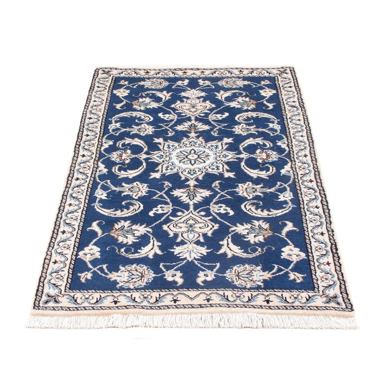 Perserteppich - Nain - 140 x 70 cm - blau