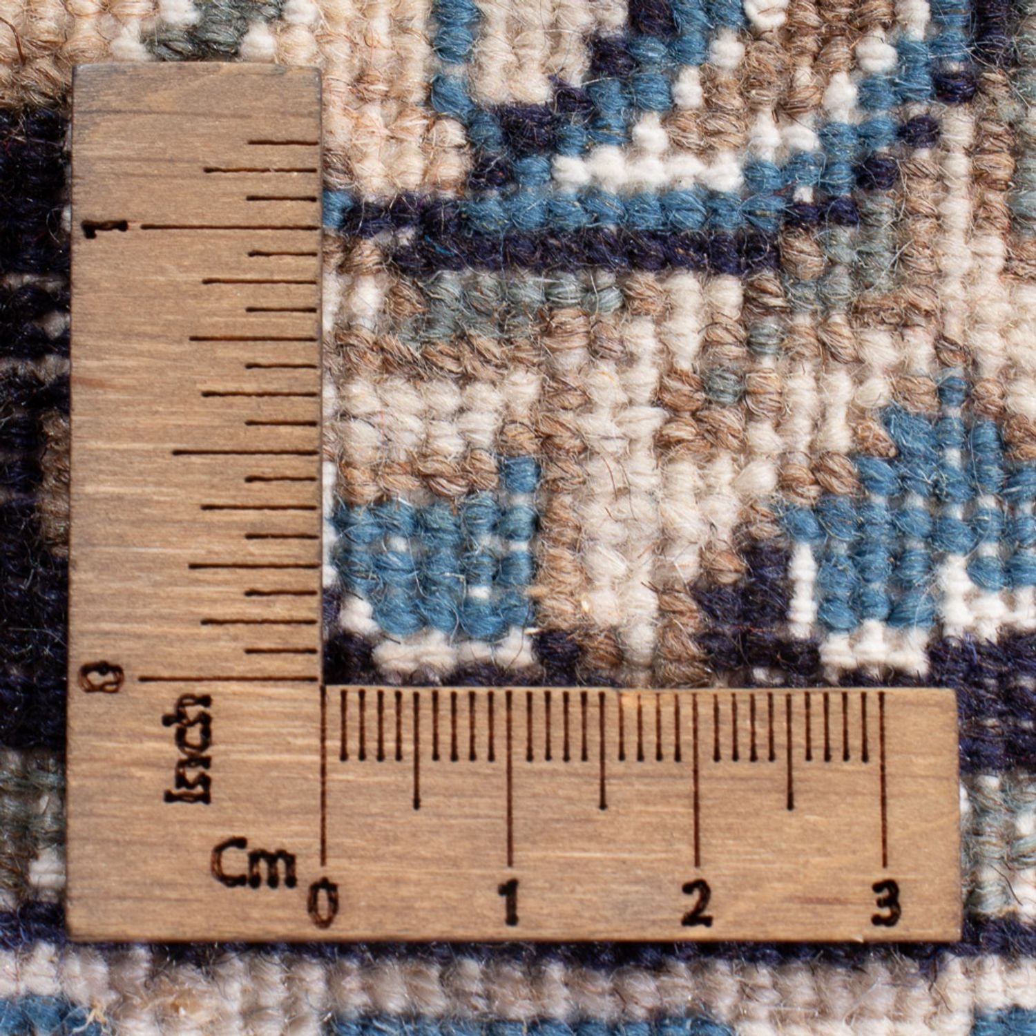 Perserteppich - Nain - 138 x 69 cm - dunkelblau