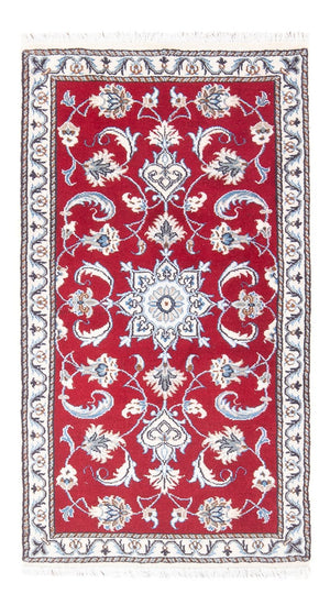 Perserteppich - Nain - 134 x 70 cm - rot