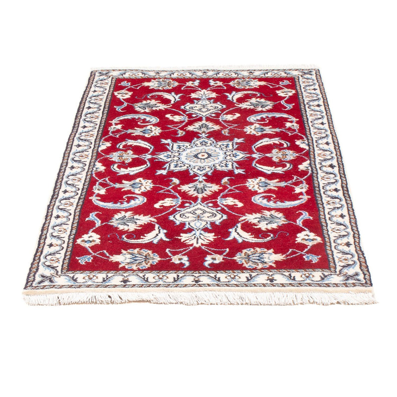 Perserteppich - Nain - 134 x 70 cm - rot