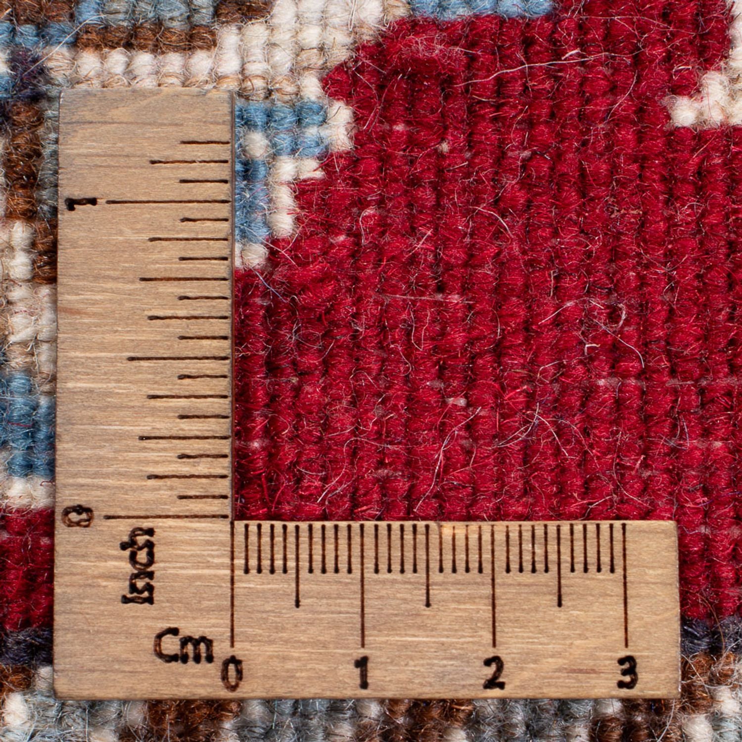 Perserteppich - Nain - 134 x 70 cm - rot