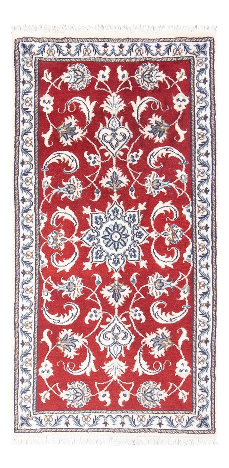 Perserteppich - Nain - 137 x 67 cm - rot