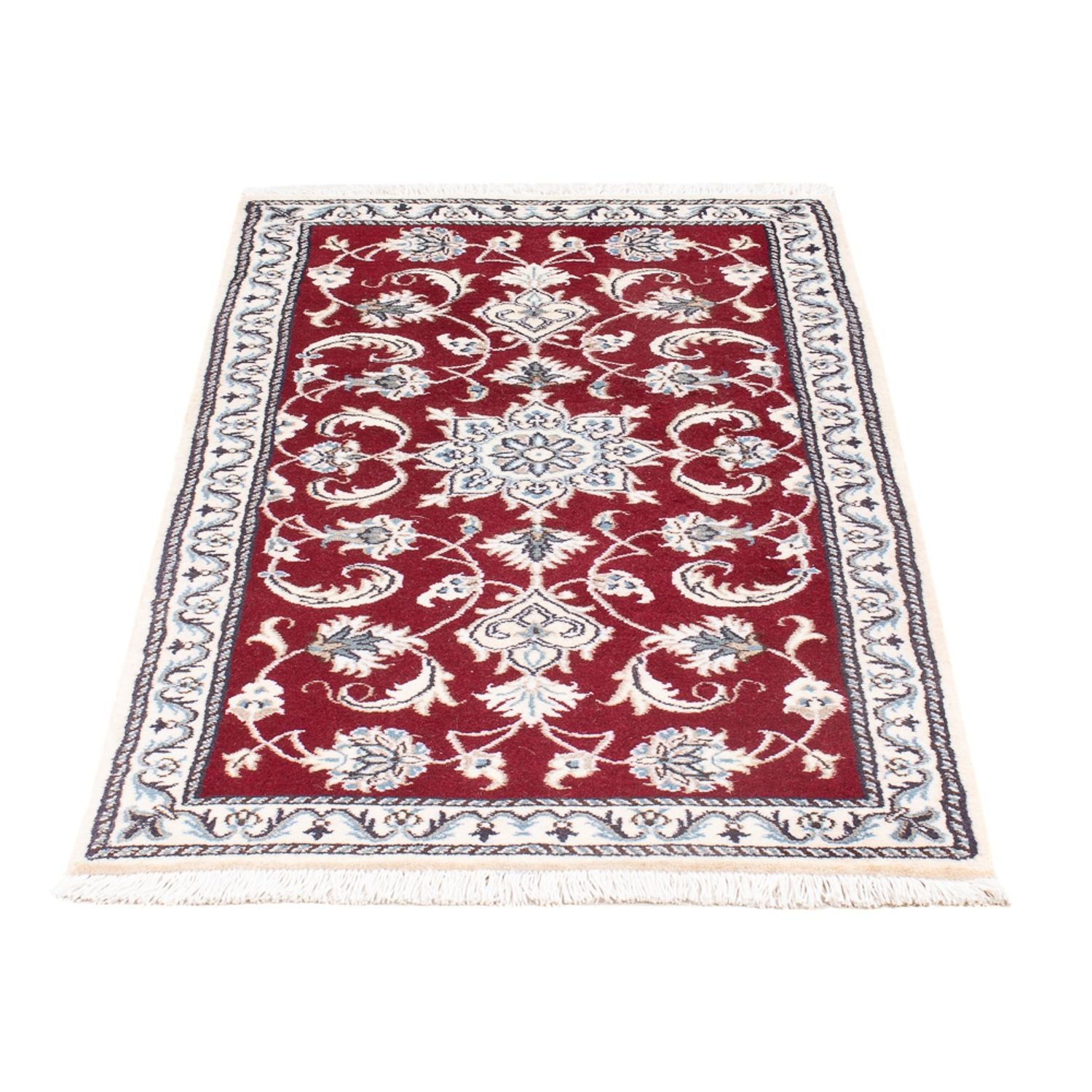 Perserteppich - Nain - 136 x 66 cm - rot