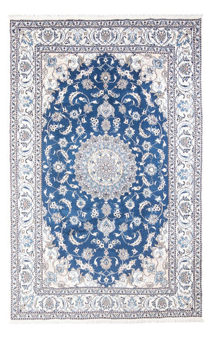 Perserteppich - Nain - 302 x 196 cm - blau