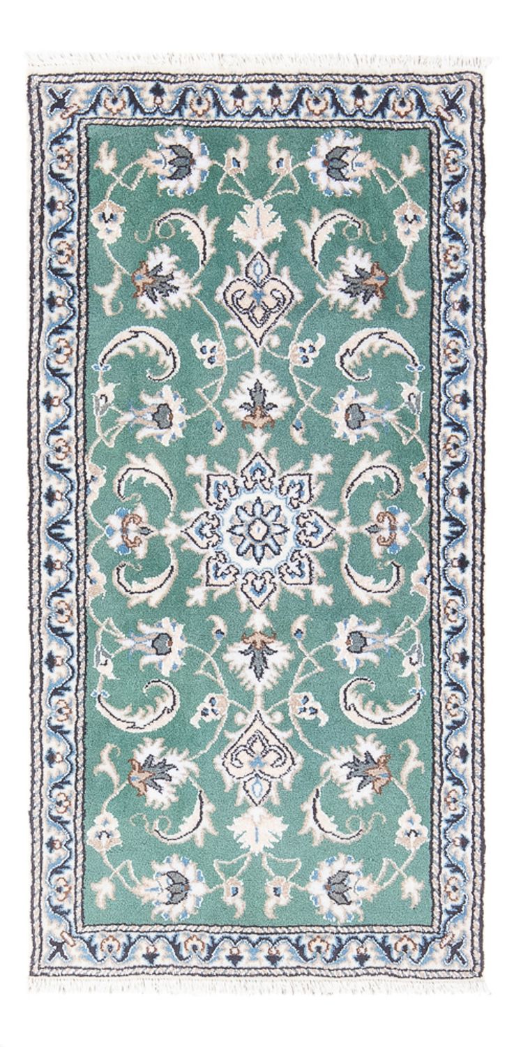 Perserteppich - Nain - 138 x 66 cm - grün