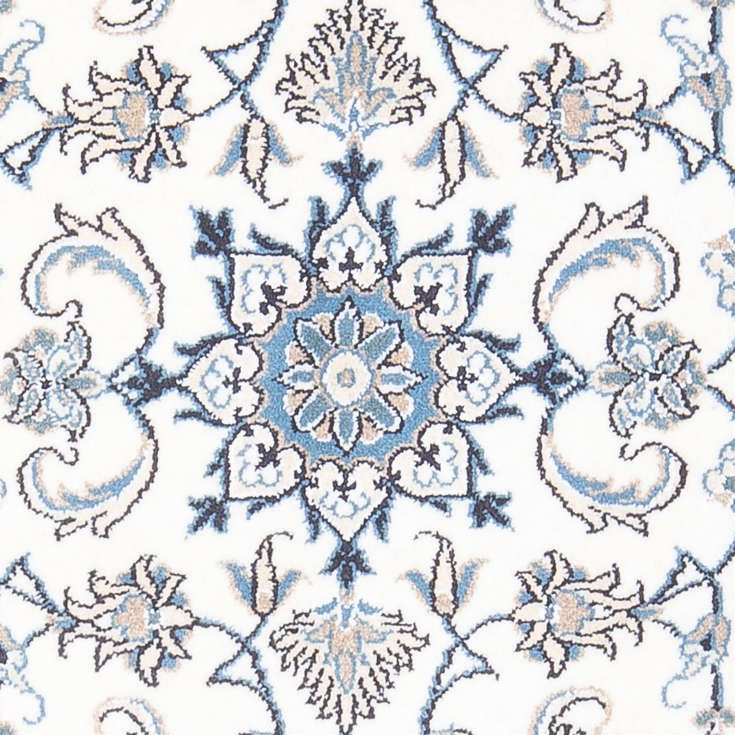 Perserteppich - Nain - 138 x 68 cm - creme