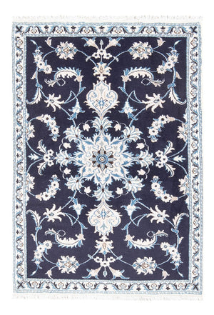 Perserteppich - Nain - 135 x 92 cm - dunkelblau