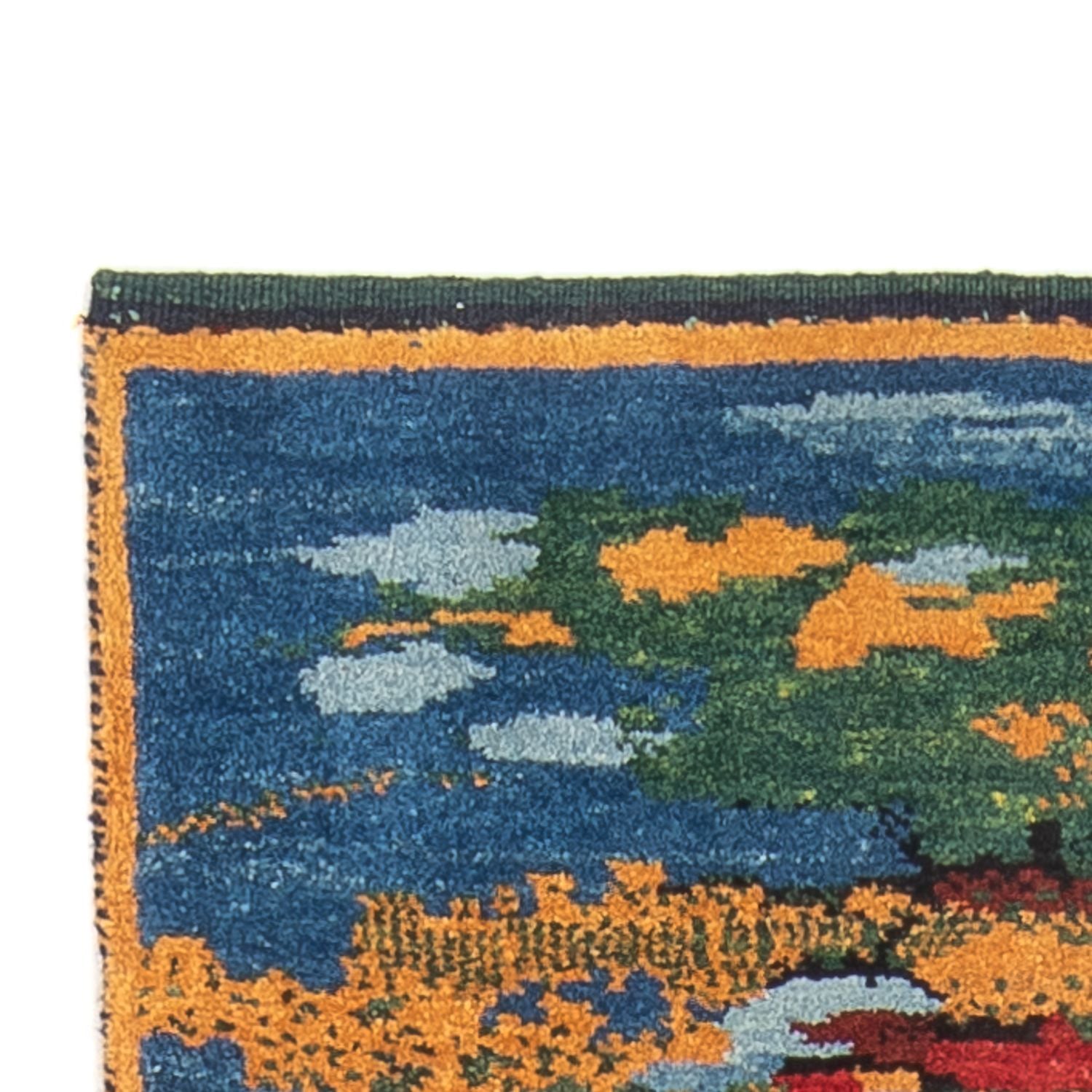 Läufer Gabbeh - Perser - 242 x 78 cm - mehrfarbig