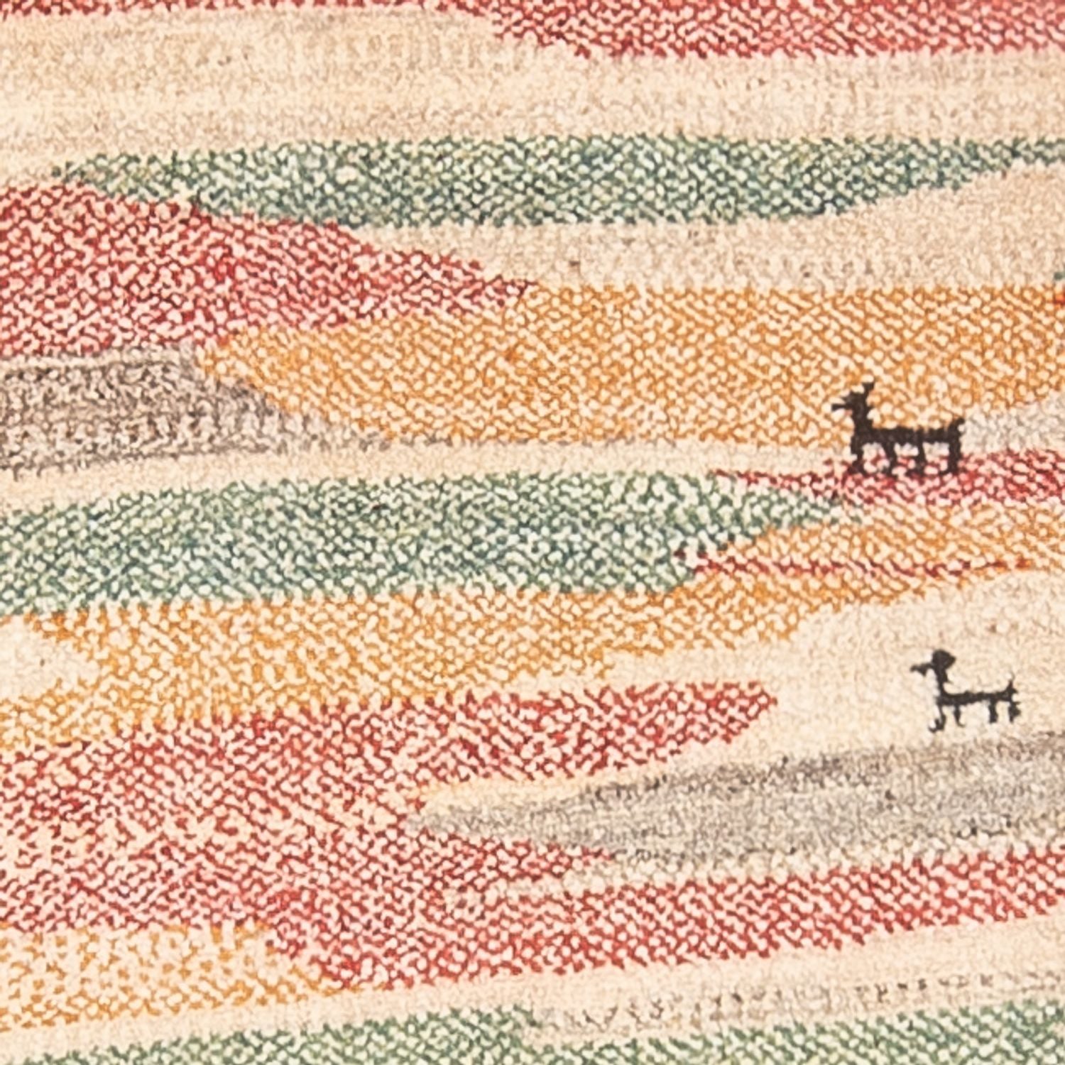 Läufer Gabbeh - Perser - 205 x 78 cm - mehrfarbig