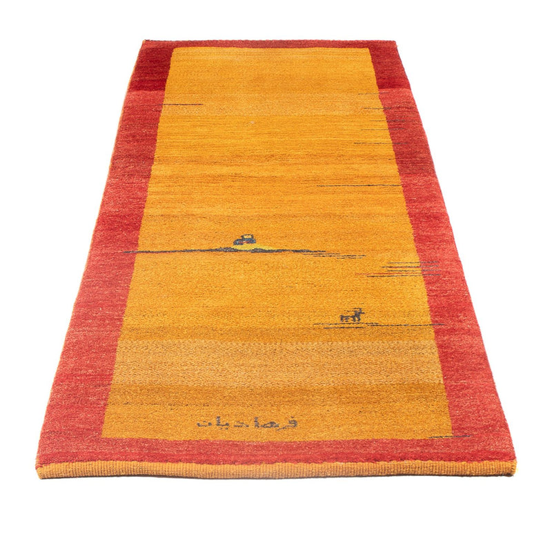 Läufer Gabbeh - Perser - 215 x 70 cm - mehrfarbig