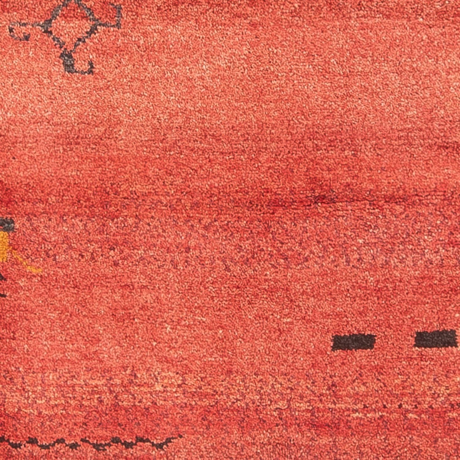 Läufer Gabbeh - Perser - 225 x 83 cm - hellrot