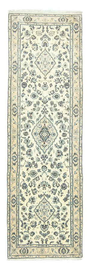 Perserteppich - Nain - Royal 285 x 87 cm - naturweiß