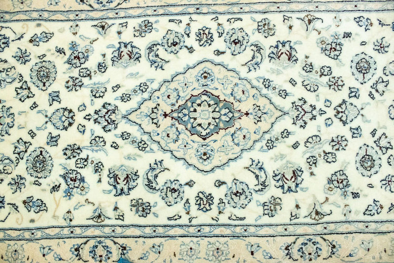 Perserteppich - Nain - Royal 285 x 87 cm - naturweiß