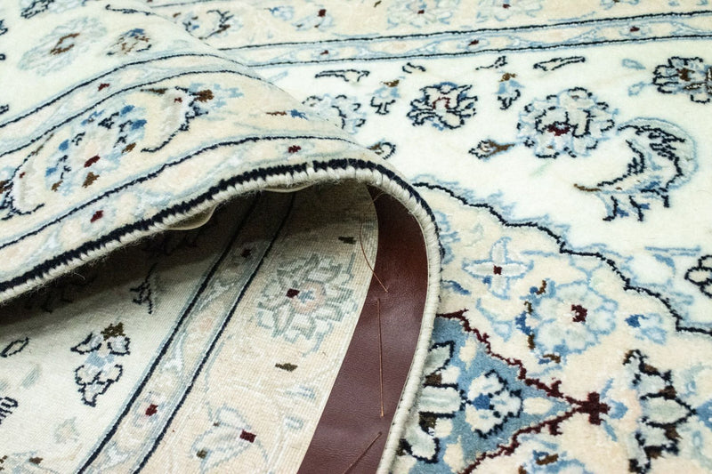 Perserteppich - Nain - Royal 285 x 87 cm - naturweiß