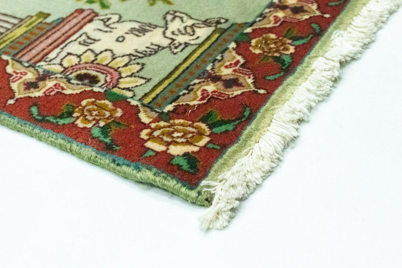 Perserteppich - Täbriz - Royal 62 x 83 cm - grün