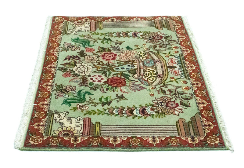 Perserteppich - Täbriz - Royal 62 x 83 cm - grün