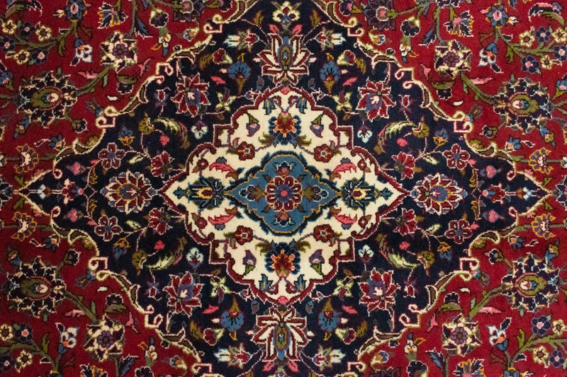 Perserteppich - Keshan 368 x 250 cm - rot