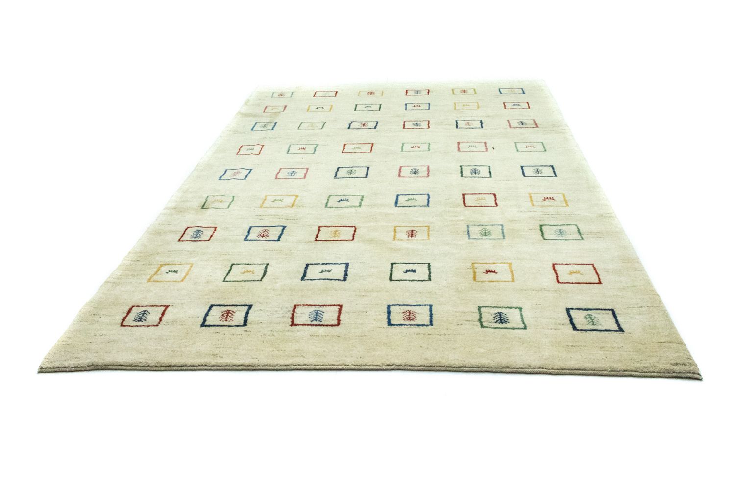 Gabbeh Teppich - Perser 281 x 195 cm - beige