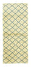 Gabbeh Teppich - Perser 190 x 82 cm - blau