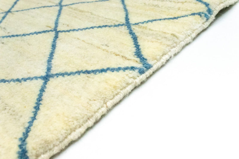 Gabbeh Teppich - Perser 190 x 82 cm - blau