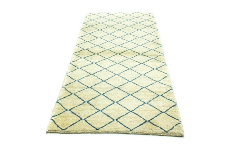 Gabbeh Teppich - Perser 190 x 82 cm - blau