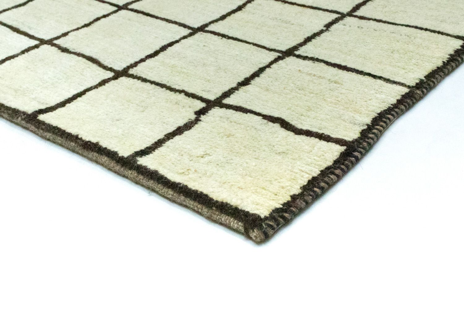 Gabbeh Teppich - Perser 191 x 151 cm - beige
