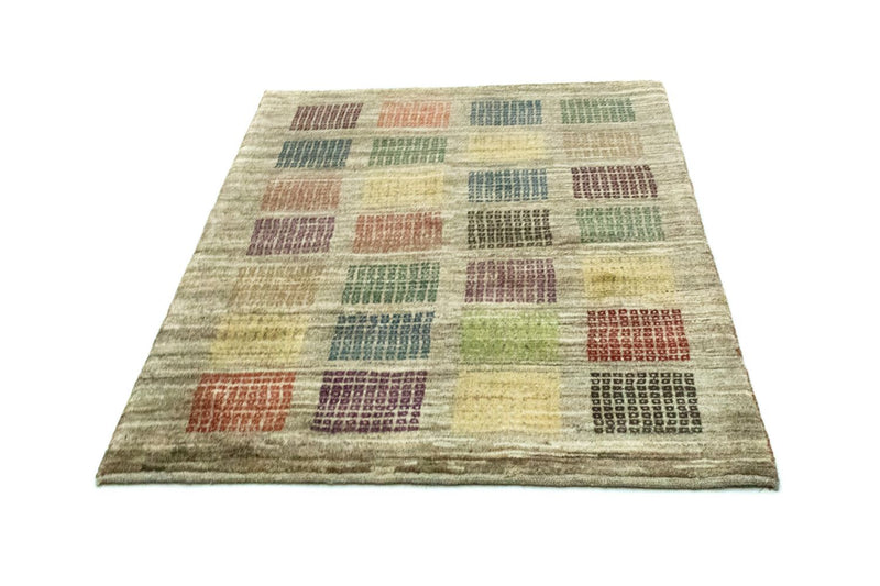 Gabbeh Teppich - Perser 137 x 102 cm - grau