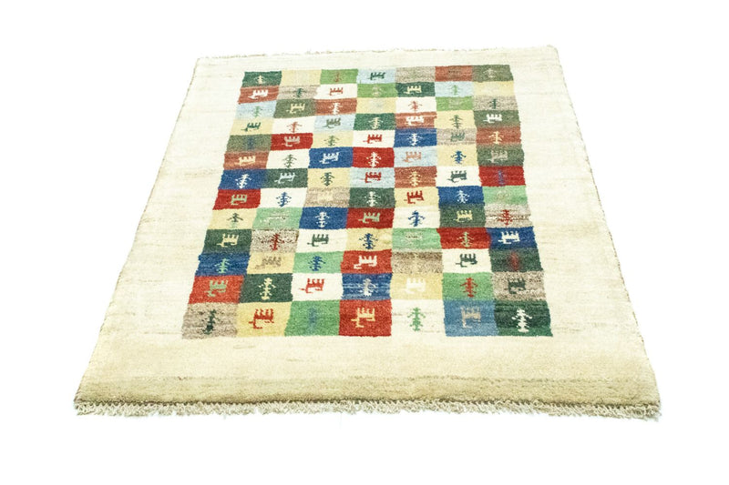 Gabbeh Teppich - Perser 136 x 100 cm - bunt