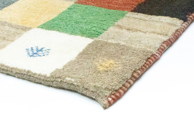 Gabbeh Teppich - Perser 134 x 100 cm - bunt