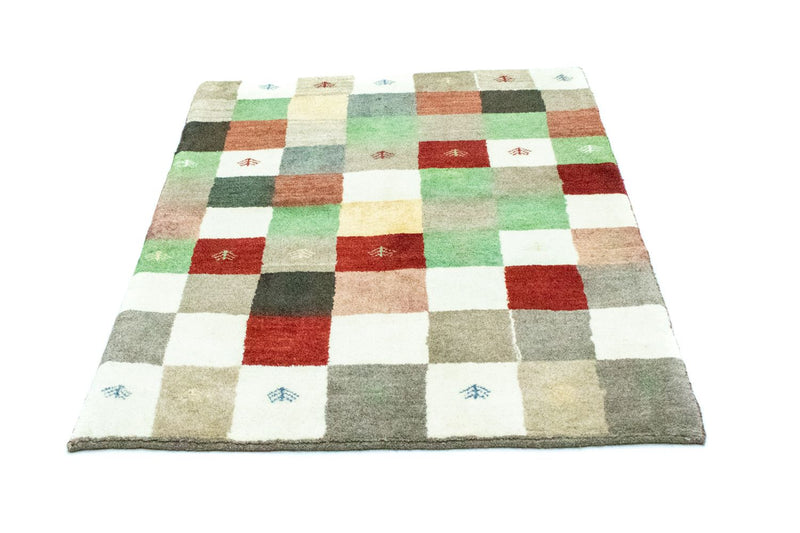 Gabbeh Teppich - Perser 134 x 100 cm - bunt