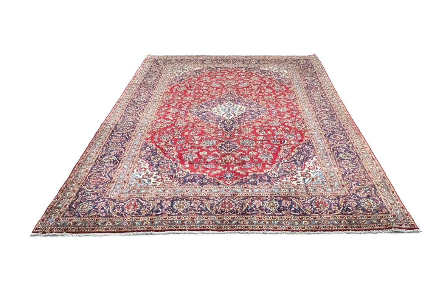 Perserteppich - Keshan 360 x 249 cm - rot