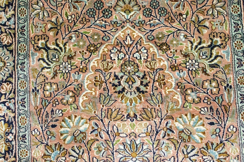 Seidenteppich - Kaschmir Seide 278 x 77 cm Teppichläufer