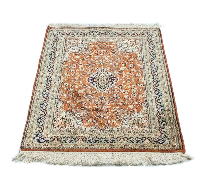 Seidenteppich - Kaschmir Seide 94 x 63 cm Fußmatte