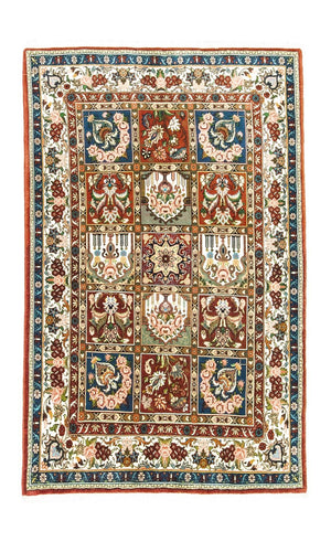 Perserteppich - Bidjar 205 x 139 cm - rot