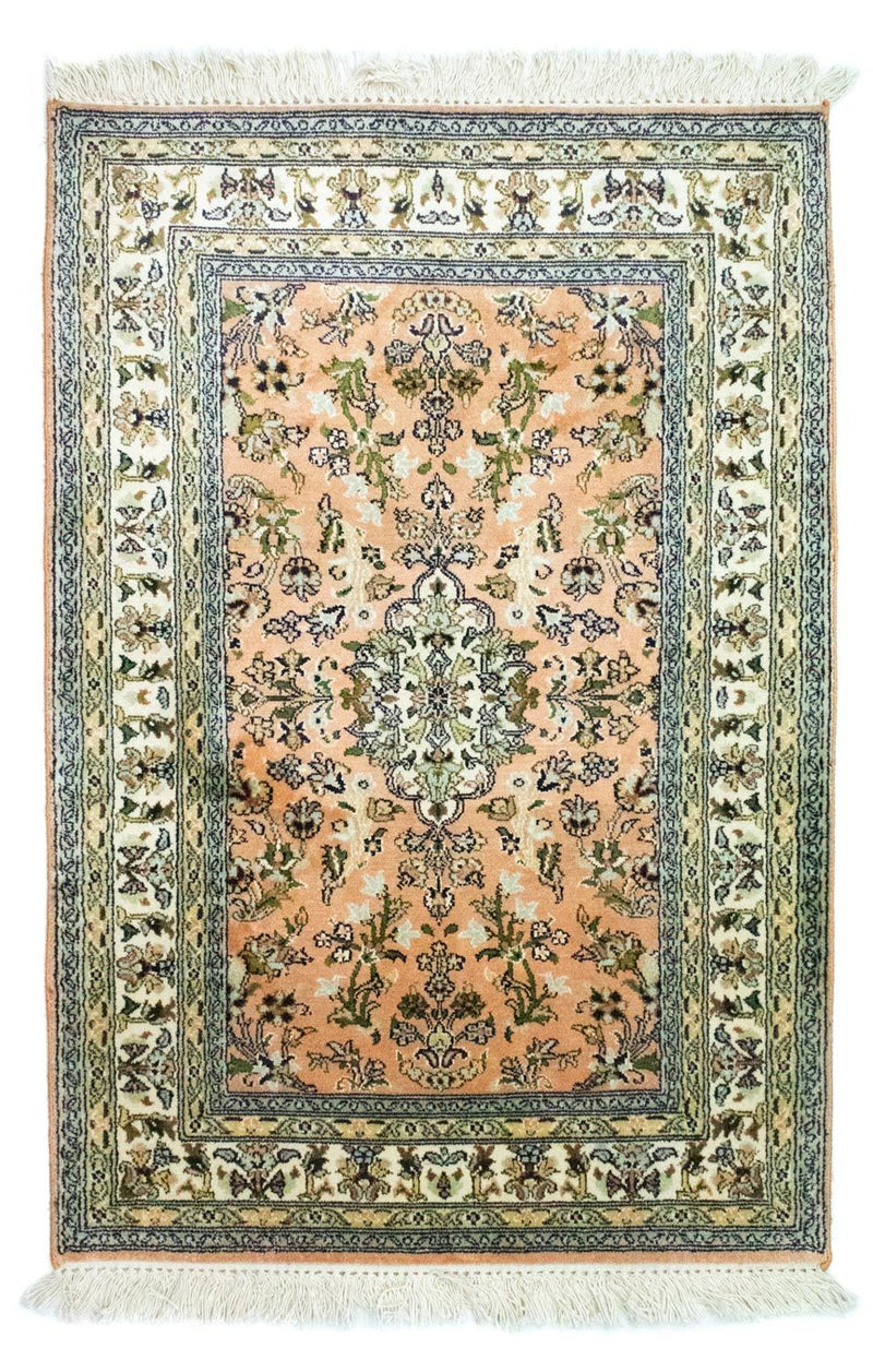 Seidenteppich - Kaschmir Seide 93 x 64 cm Fußmatte