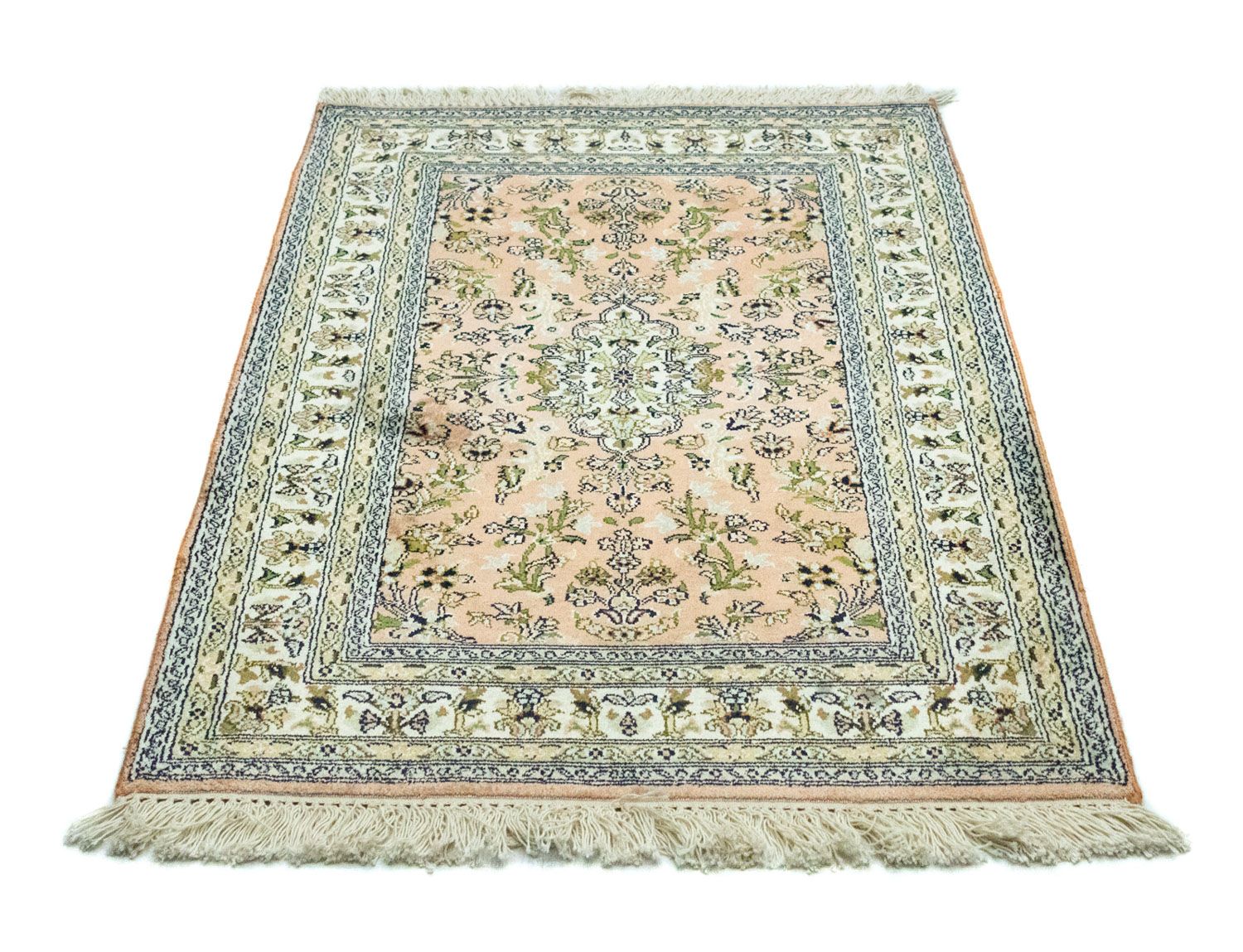 Seidenteppich - Kaschmir Seide 93 x 64 cm Fußmatte