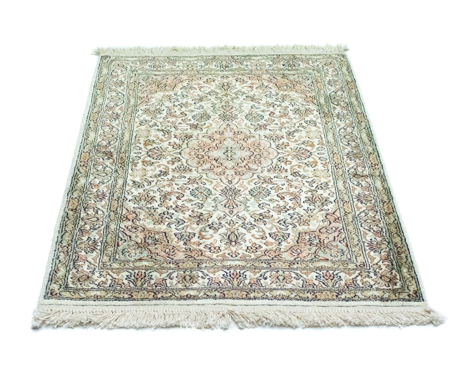 Seidenteppich - Kaschmir Seide 90 x 66 cm Fußmatte